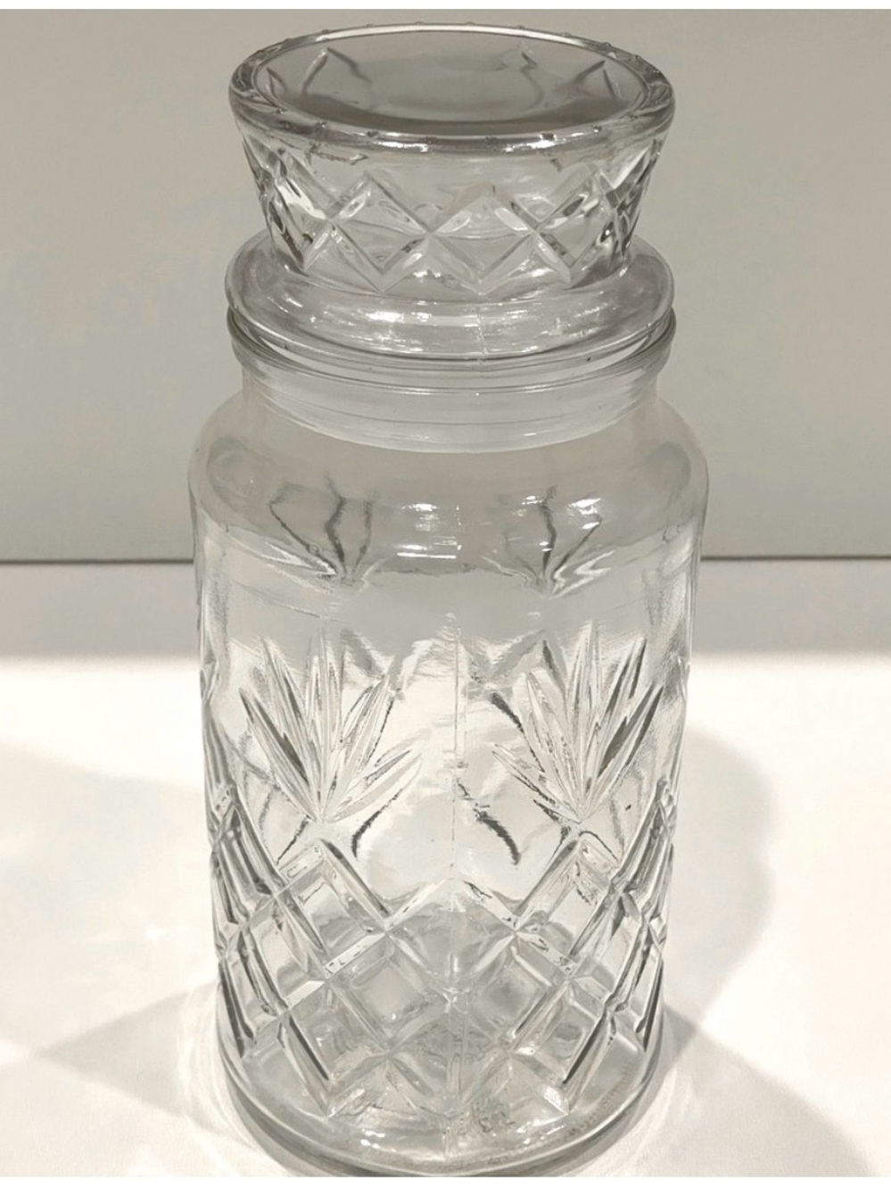 🥳 BOGO! 1983 Planter’s Peanuts Mr. Peanut Glass Canister Lidded Storage Jar